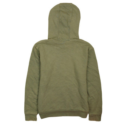 Adidas Boys Green Pullover Hoodie 13-14 Years Cotton Casual Sweatshirt