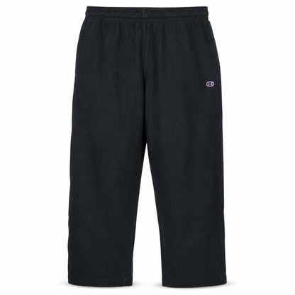 Front view of Champion Men’s Black XL Sweatpants Fleece Trousers