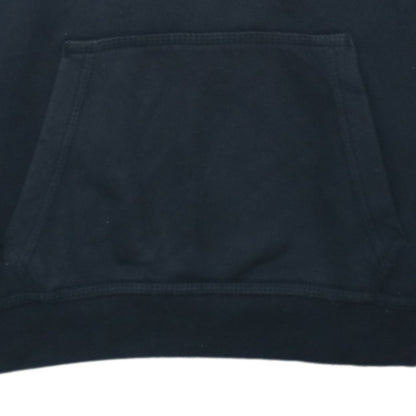 Nike Boys Black Pullover Hoodie L 12-13 Years Cotton Blend