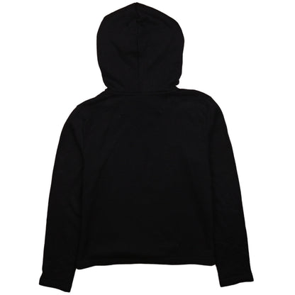 Adidas Womens Black Camo Logo Pullover Hoodie XS
