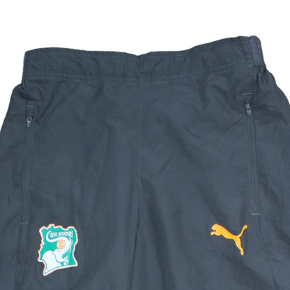 Puma Men's Grey Côte d'Ivoire Jogger Trousers Size S