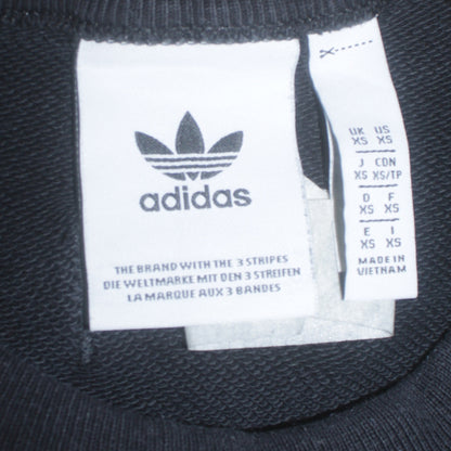 Adidas Men's Black XS Sweatshirt Pullover Crew Neck Sportswear