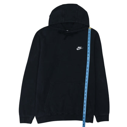 Nike Men's Black Pullover Hoodie L Fleece Sportswear