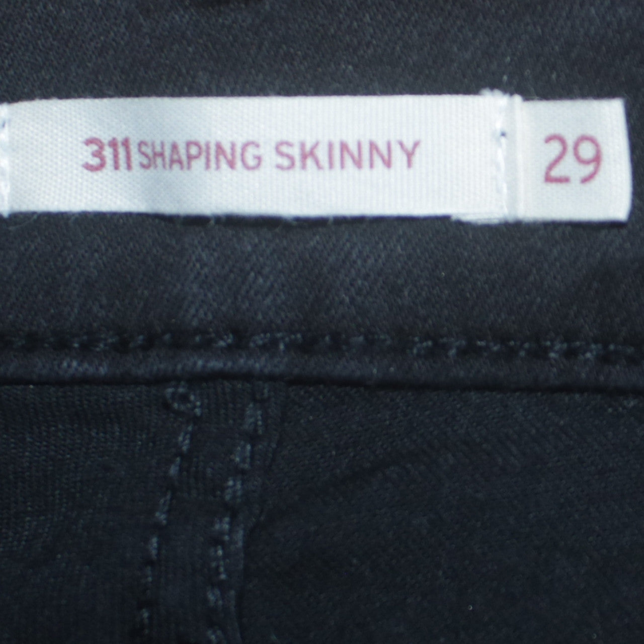 Levi’s 311 Shaping Skinny Women’s Black Denim Jeans Size 29