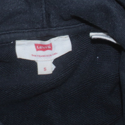 Levi's Men's Black S Pullover Hoodie Logo Sweatshirt