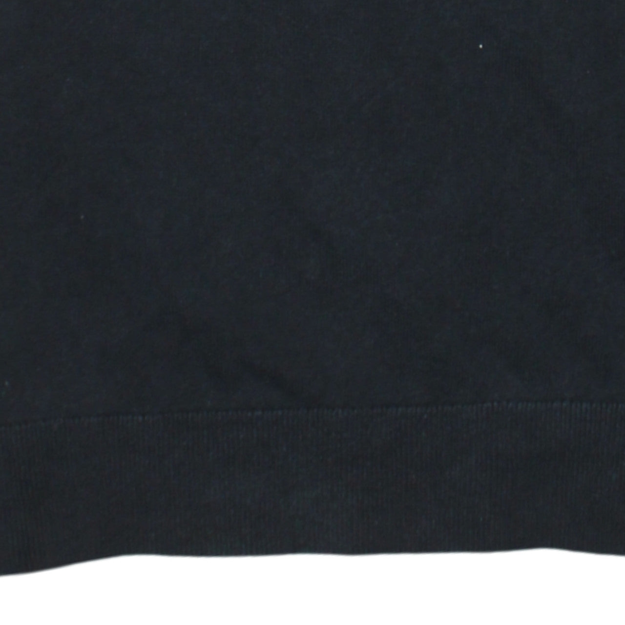 Tommy Hilfiger Men's Black Cotton Silk V-Neck Jumper Size S