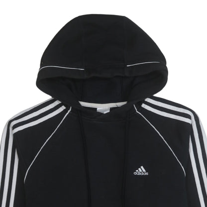 Adidas Men's Black Pullover Hoodie Size S Regular Fit Sportswear