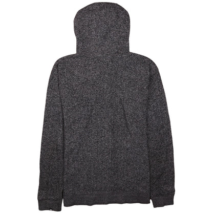DC Mens Grey Knit Pullover Hoodie Size M Regular Fit