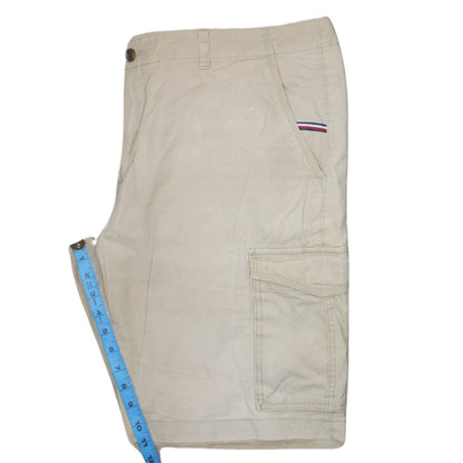Tommy Hilfiger Men's Beige Cargo Shorts 40 Regular Fit Casual Summer