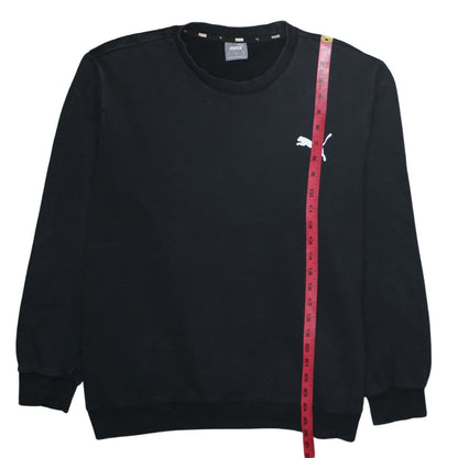 Puma Men's Black XL Crew Neck Pullover Sweatshirt