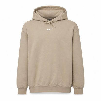 Nike Men's Beige Pullover Hoodie Size S Regular Fit Fleece