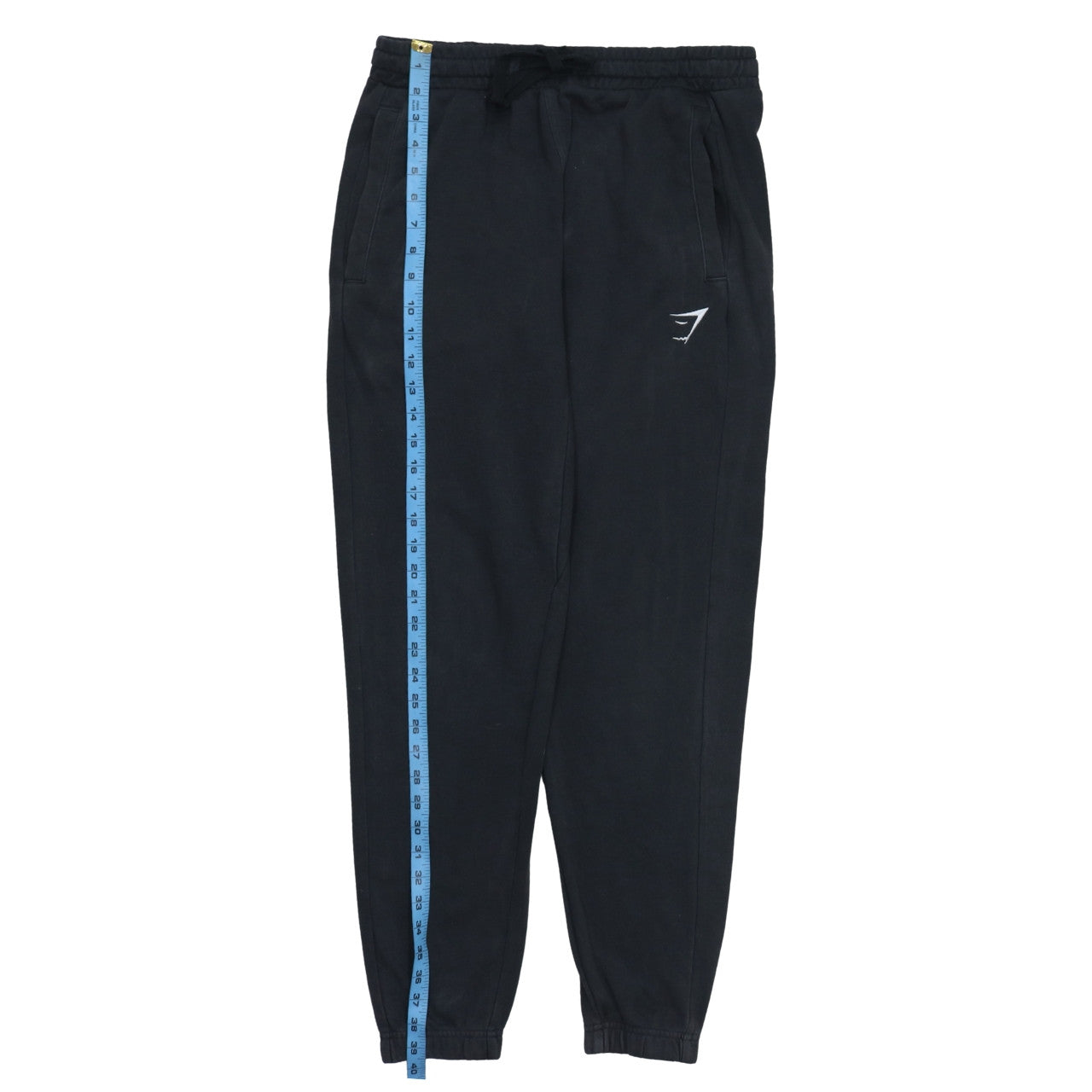 Gymshark Mens Black Jogger Sweatpants M Regular Fit Cotton Blend