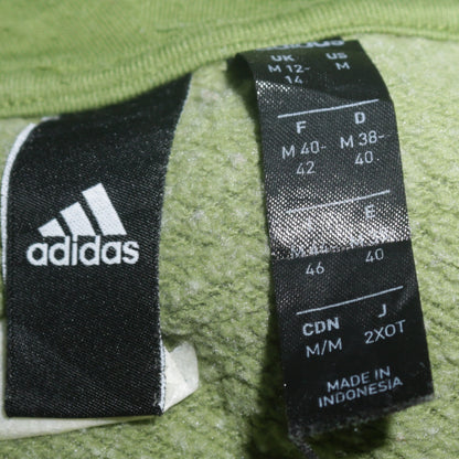 Adidas Women’s Green Pullover Hoodie Size M 12-14 with Logo