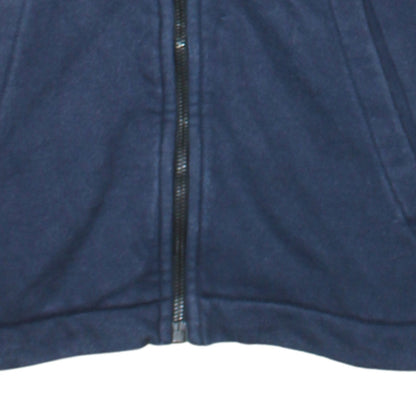 Nike Men's Blue Full Zip Hoodie Medium Fleece Sweatshirt