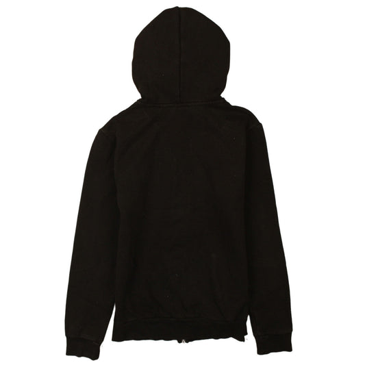 Puma Womens Black Full Zip Hoodie Size 10 Classic Fit