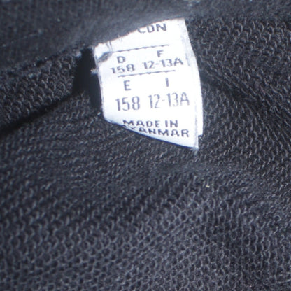 Adidas Boys Black Jogger Trousers 12-13 Years Elastic Waist Activewear