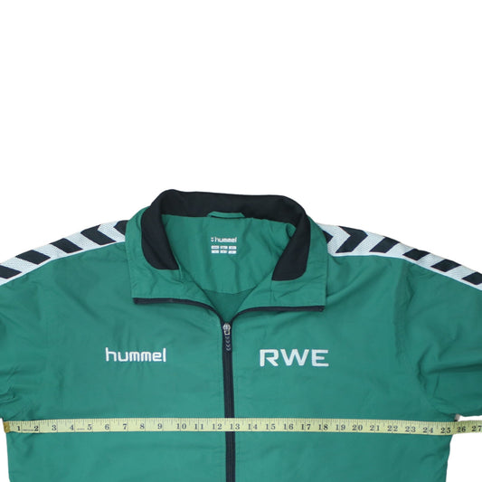 Hummel Men's Green XL Sports Training Full Zip Jacket