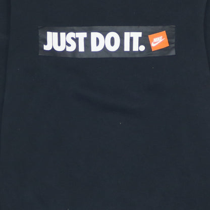 Nike Men's Black Just Do It Pullover Crew Neck Sweatshirt Size S