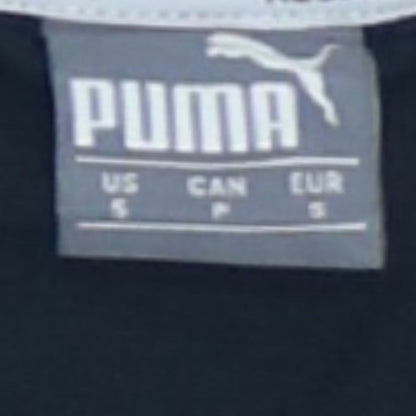 Puma Women’s Black Small Full Zip Hoodie Sweatshirt