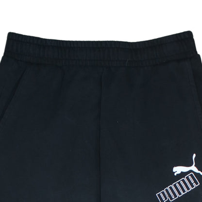 Puma Men's Black Joggers Medium Regular Fit Casual Sweatpants