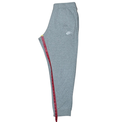 Nike Men's Grey M Regular Fit Tapered Sweatpants