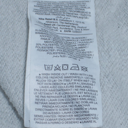 Nike Men's Grey XS Pullover Sweatshirt Crew Neck Fleece