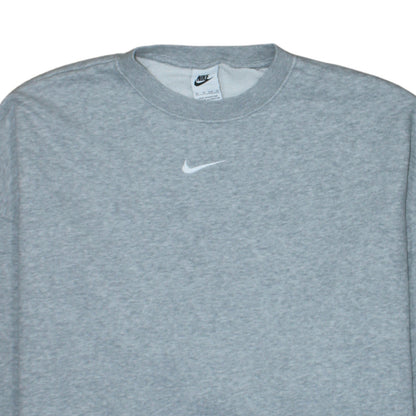 Nike Men's Grey XS Pullover Sweatshirt Crew Neck Fleece