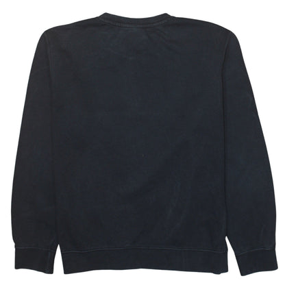 Nike Men's Black Crew Neck Pullover Sweatshirt M Regular Fit