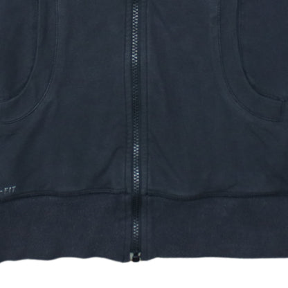 Nike Women’s Black Medium Full Zip Dri-FIT Hoodie Sweatshirt