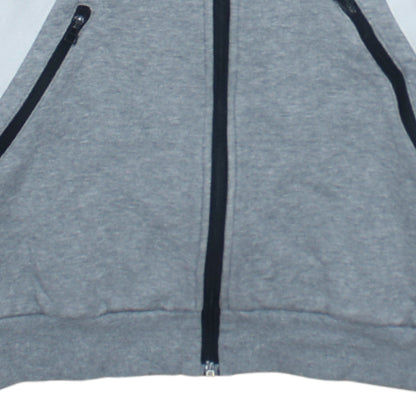 Adidas Mens Grey Full Zip Hoodie XS Sportswear Jacket