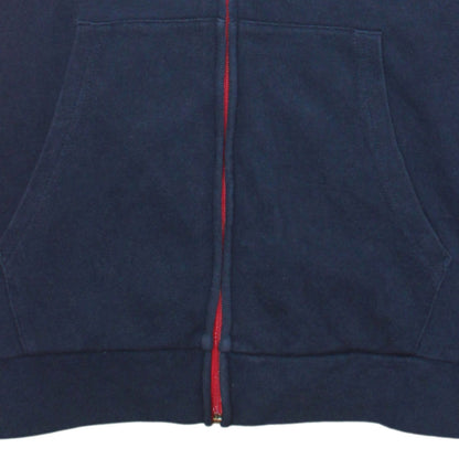 Champion Boys Red Blue Colourblock Full Zip Hoodie Size 15-16 Years