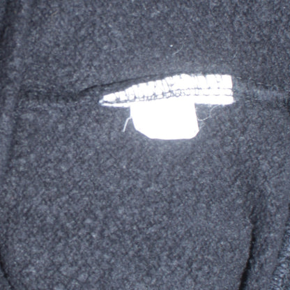 Nike Women's Black Full Zip Sweatshirt Size 14 Fleece Hoodie Jacket