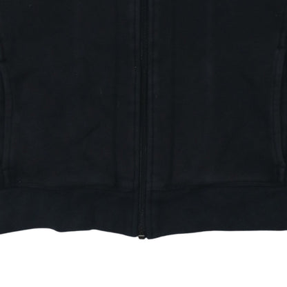 Nike Women's Black Full Zip Sweatshirt Size 14 Fleece Hoodie Jacket