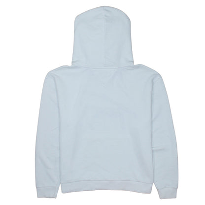 Tommy Jeans Men's White Pullover Hoodie Size L Embroidered Logo