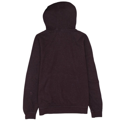 Nike Womens Brown Pullover Hoodie L Cotton Blend Casual Sweatshirt