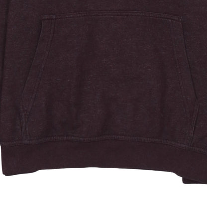 Nike Womens Brown Pullover Hoodie L Cotton Blend Casual Sweatshirt