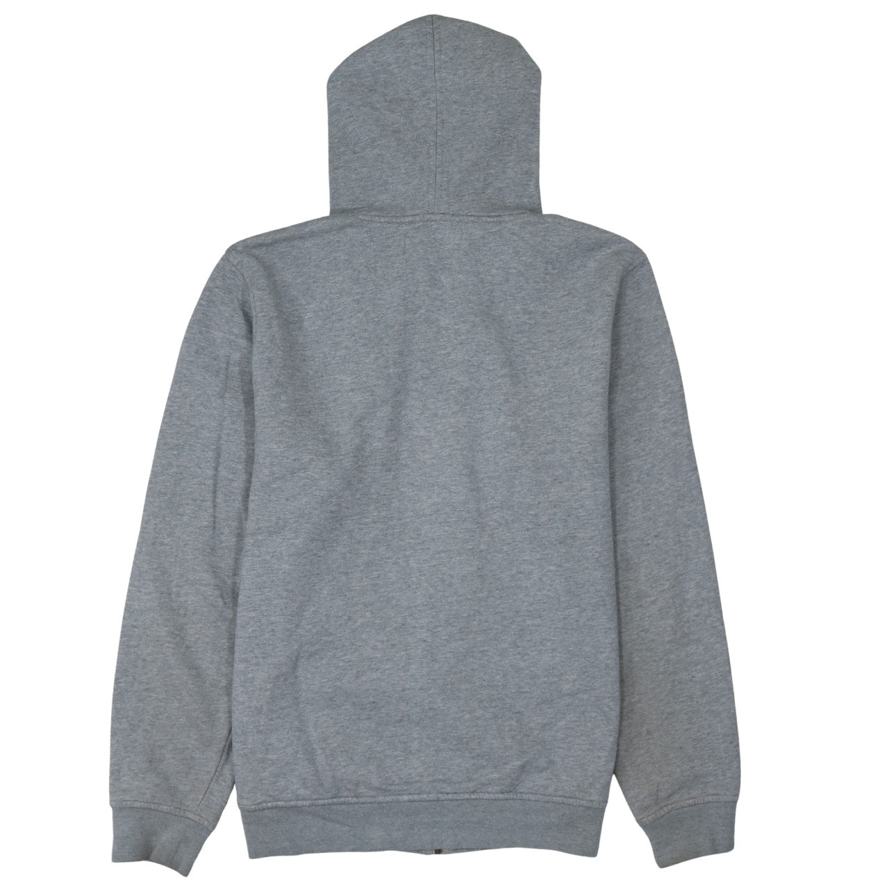 Kappa Men’s Grey Full Zip Hoodie Large Embroidered Logo Sportswear