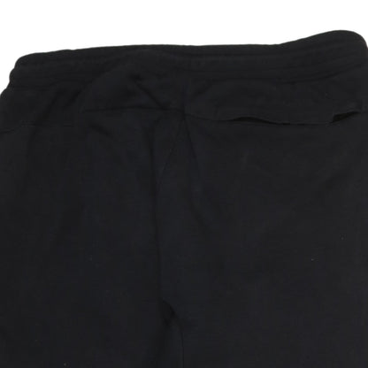 Nike Men's Black Jogger Trousers M Regular Fit Fleece Casual
