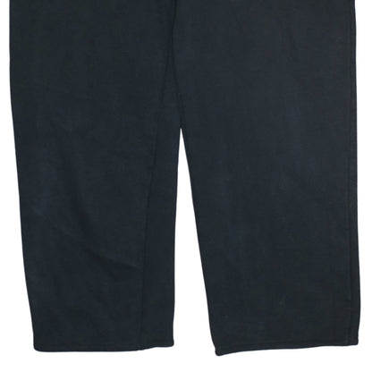 Alpha Industries Men's Black Sweatpants Medium Fleece Logo Joggers