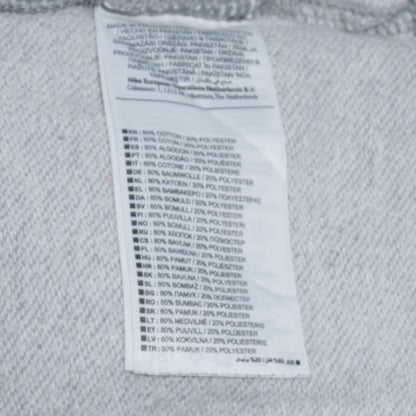 Nike Women’s Grey Small Pullover Sweatshirt Crew Neck Logo Print
