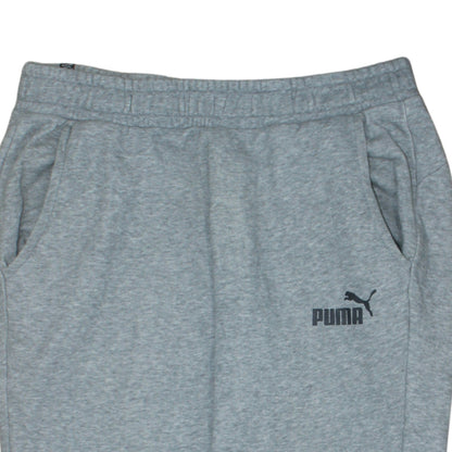Puma Men's Grey Sweatpants L Regular Fit Casual Tapered