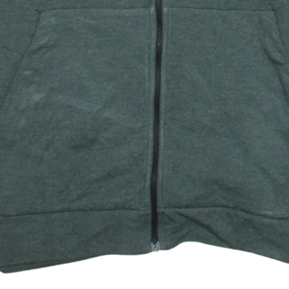 Nike Men's Green Dri-FIT Full Zip Hoodie Size M Lightweight Sportswear