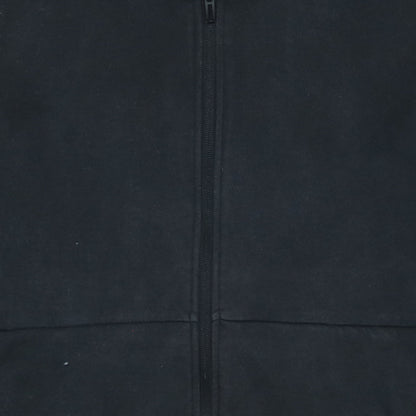 Adidas Women’s Black Full Zip Hoodie XL Relaxed Fit Casual Sweatshirt