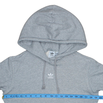 Adidas Women’s Grey Hoodie XS Pullover Hooded Sweatshirt