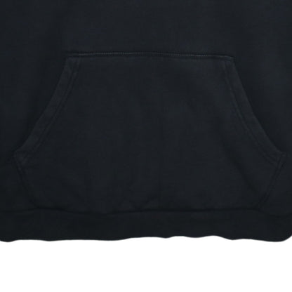 Adidas Womens Black Hooded Pullover Sweatshirt Size 10 Classic Fit