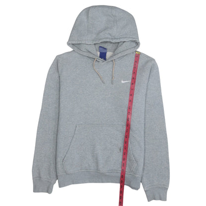 Nike Women’s Grey Hoodie Medium Pullover Sweatshirt Cotton Blend