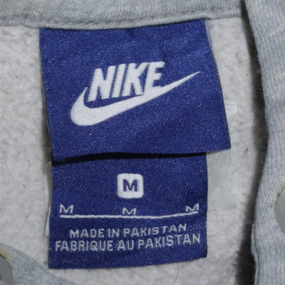 Nike Women’s Grey Hoodie Medium Pullover Sweatshirt Cotton Blend