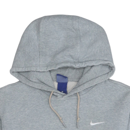 Nike Women’s Grey Hoodie Medium Pullover Sweatshirt Cotton Blend