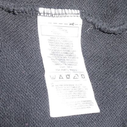 Adidas Womens Black 1/2 Zip Pullover Sweatshirt Size 16