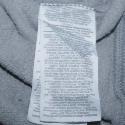 Nike Men Grey Pullover Hoodie Regular Fit S Fleece Sportswear